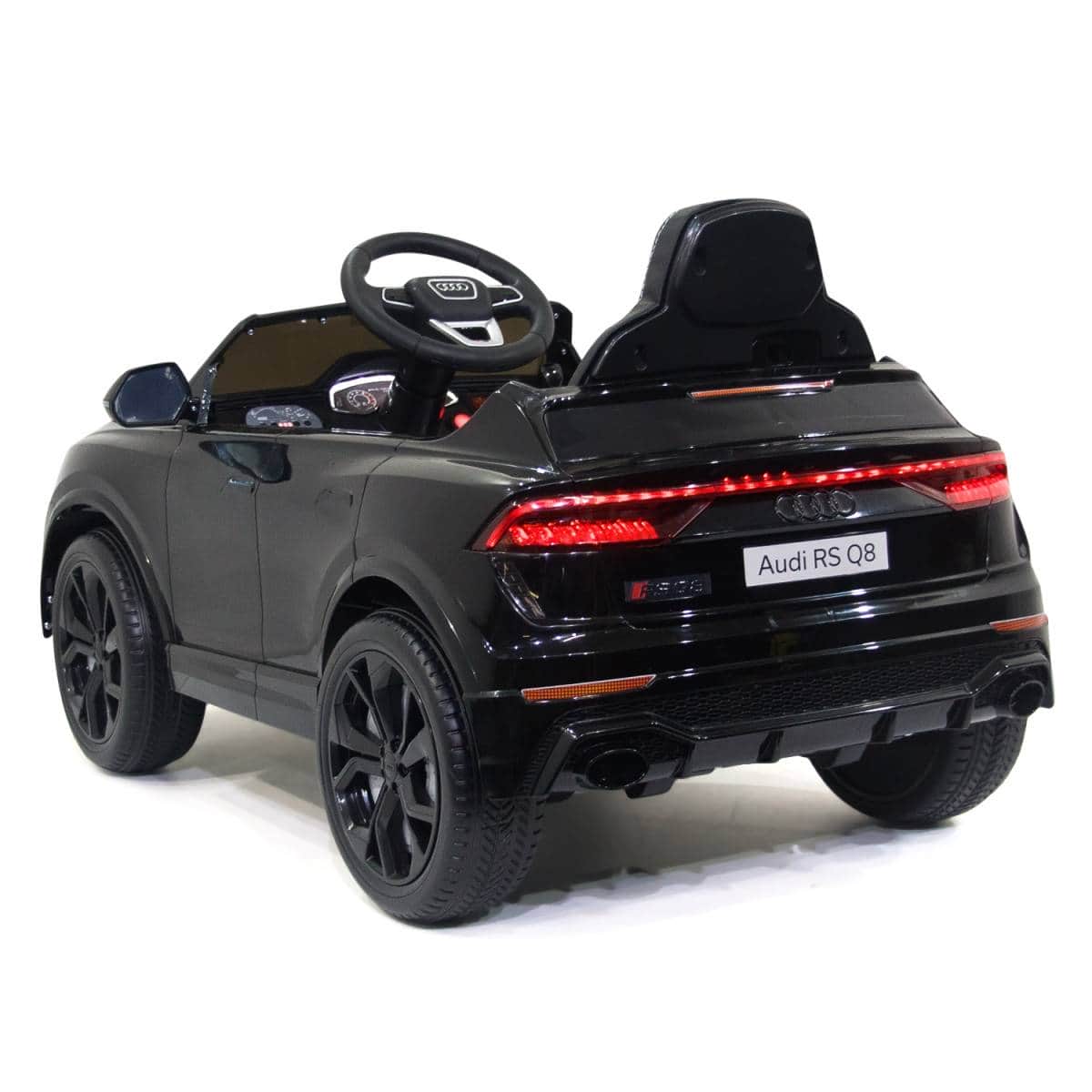 картинка Детский электромобиль Audi RS Q8 12V 2WD - HL518-BLACK-PAINT 