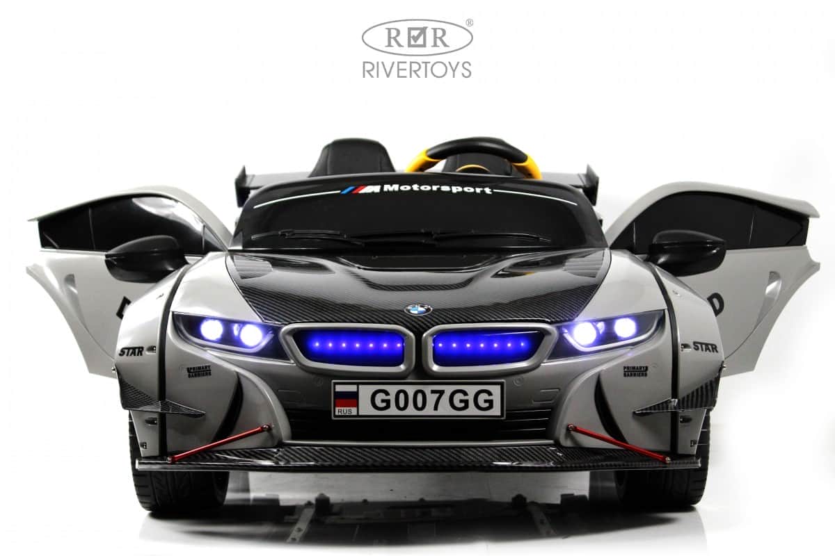 картинка Детский электромобиль G007GG серый 