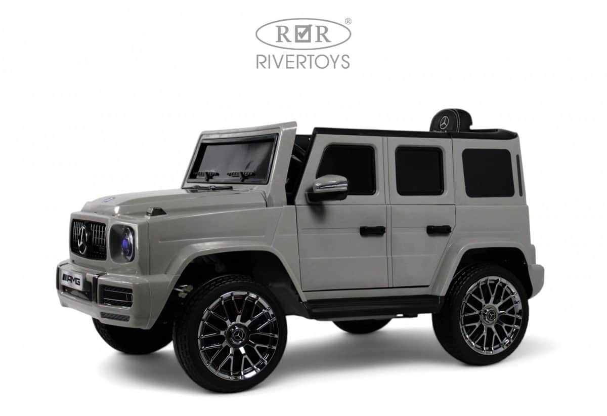 картинка Детский электромобиль Mercedes-AMG G63 4WD (G333GG) серый 