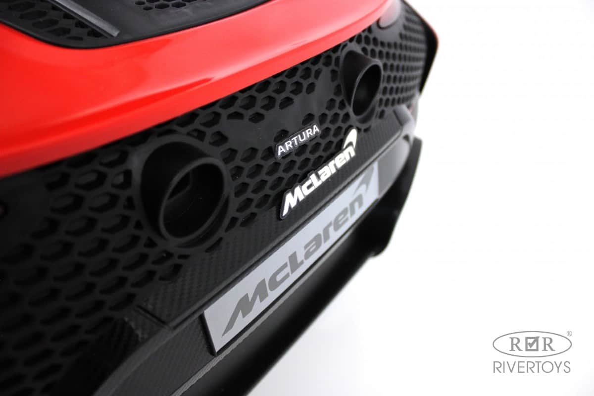 картинка Детский электромобиль McLaren Artura (P888BP) красный 