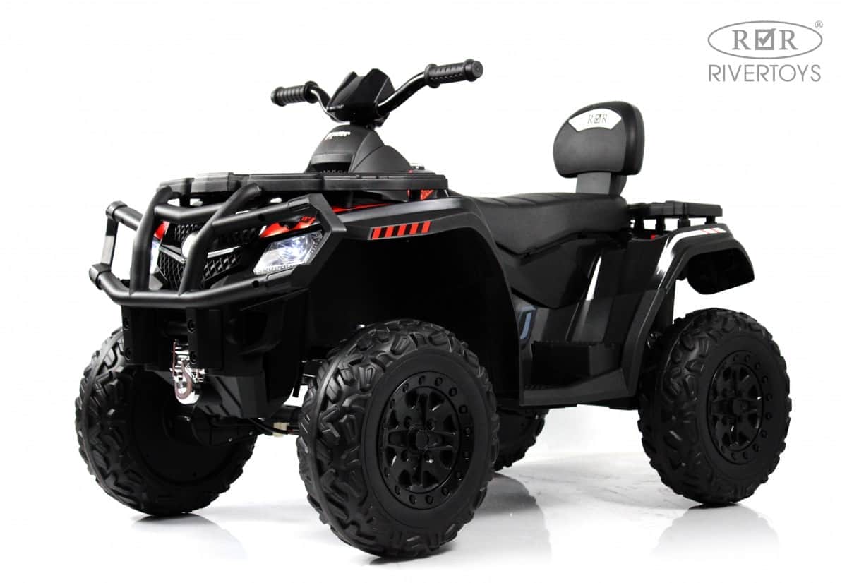 картинка Детский электроквадроцикл T001TT 4WD черный 