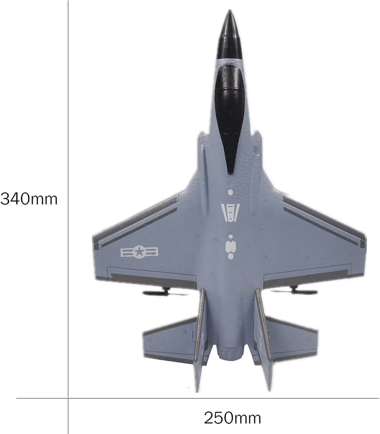 картинка Радиоуправляемый самолет Fei Xiong F35 Fighter 2.4G - FX635-GREY 