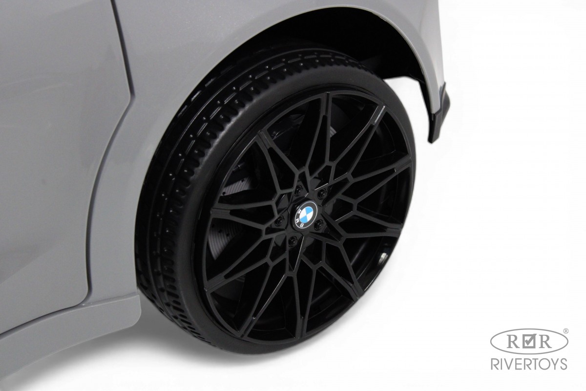 картинка Детский электромобиль BMW M4 (A004AA) серый 