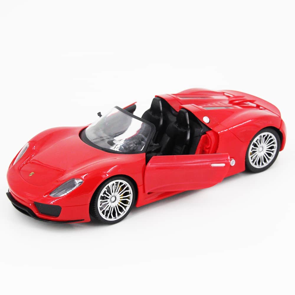 картинка Радиоуправляемая машина Porsche 918 Spider Red 1:14 - 2246J 