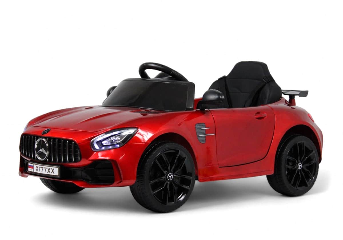 картинка Детский электромобиль Mercedes-Benz AMG GT X777XX красный глянец 