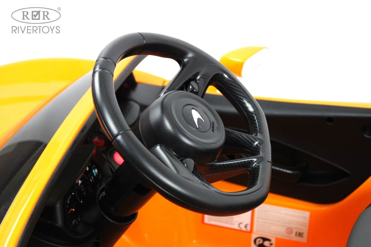 картинка Детский электромобиль McLaren Artura (P888BP) оранжевый 