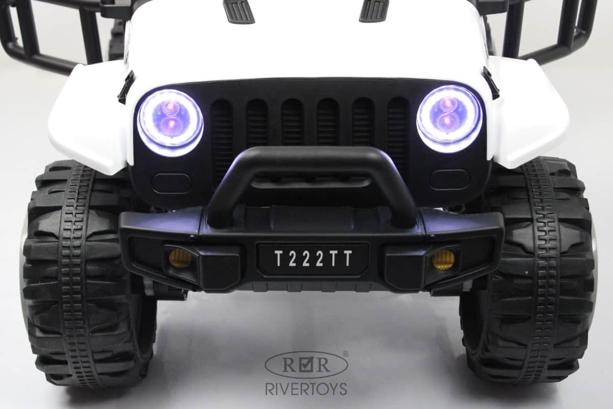 картинка Детский электромобиль T222TT 4WD белый 