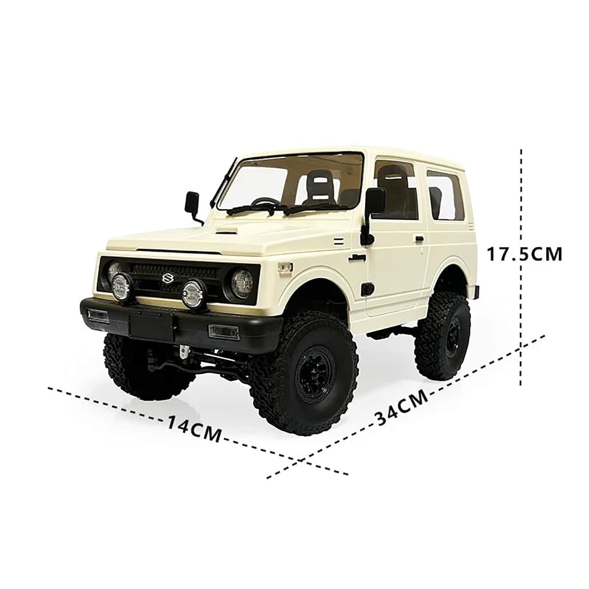 картинка Радиоуправляемый внедорожник WPL Suzuki Jimny 4WD 1:10 - WPLC-74 