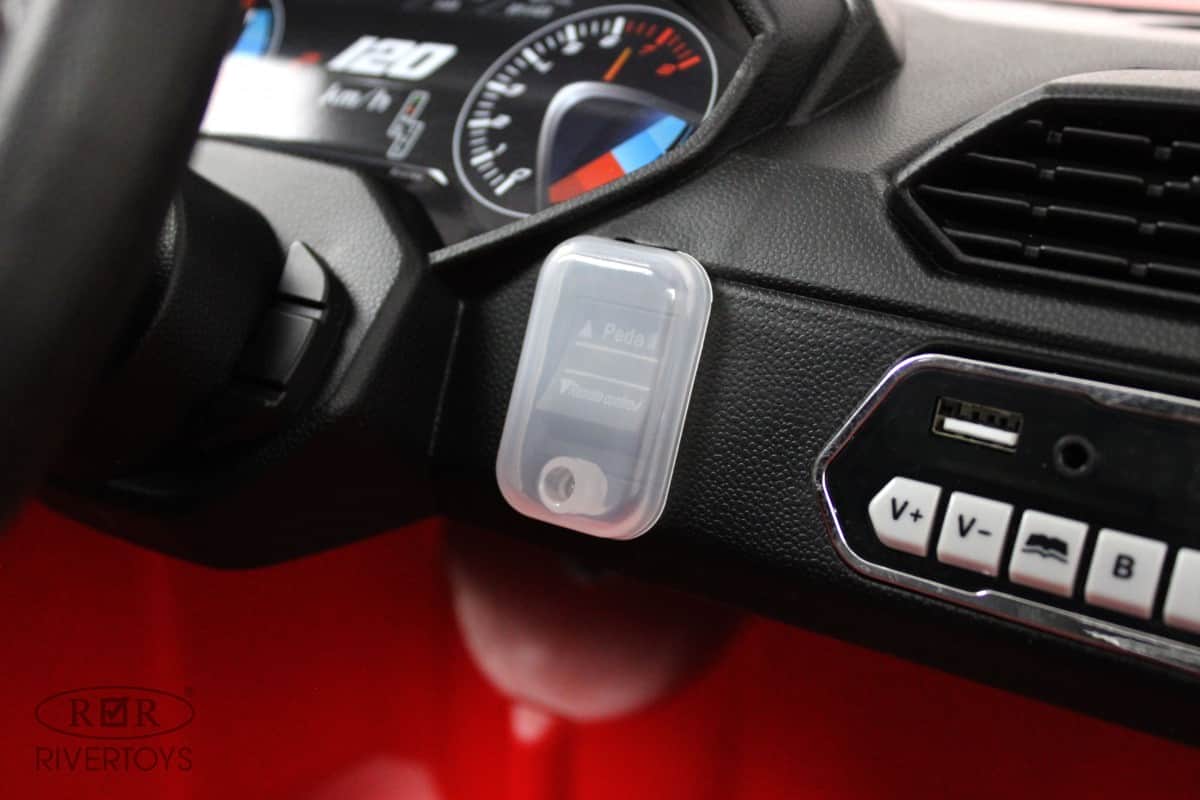картинка Детский электромобиль JS3168 красный 