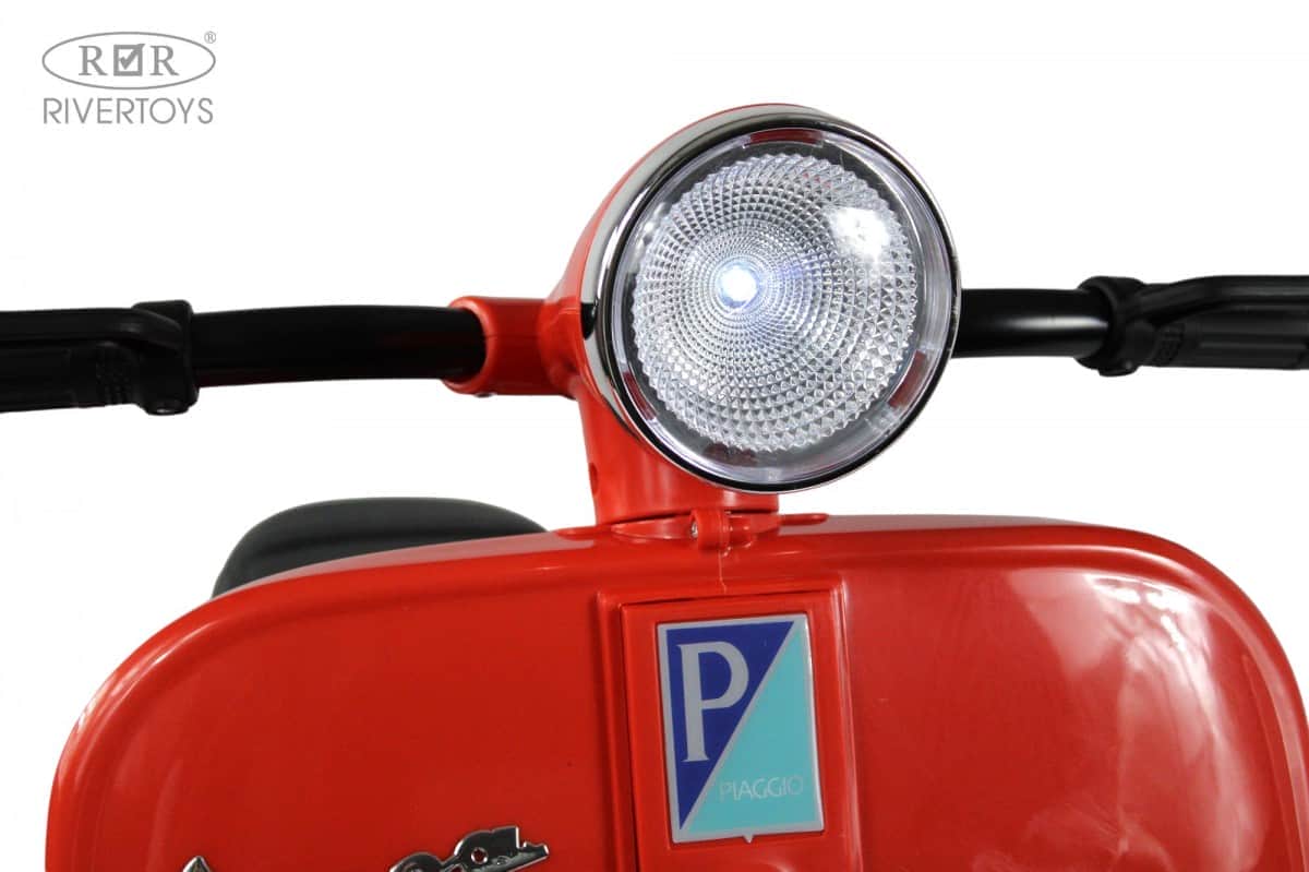 картинка Детский электроскутер VESPA (M888MM) красный 