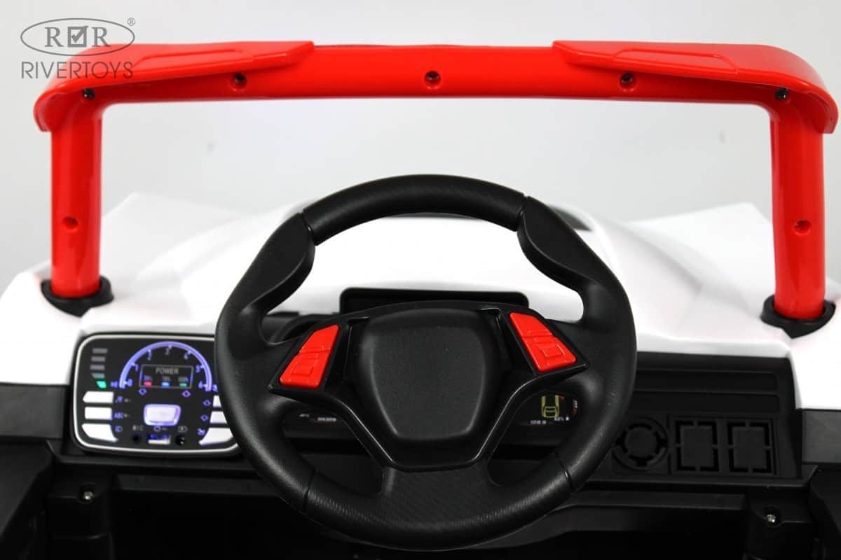 картинка Детский электромобиль F888FF 4WD красный 