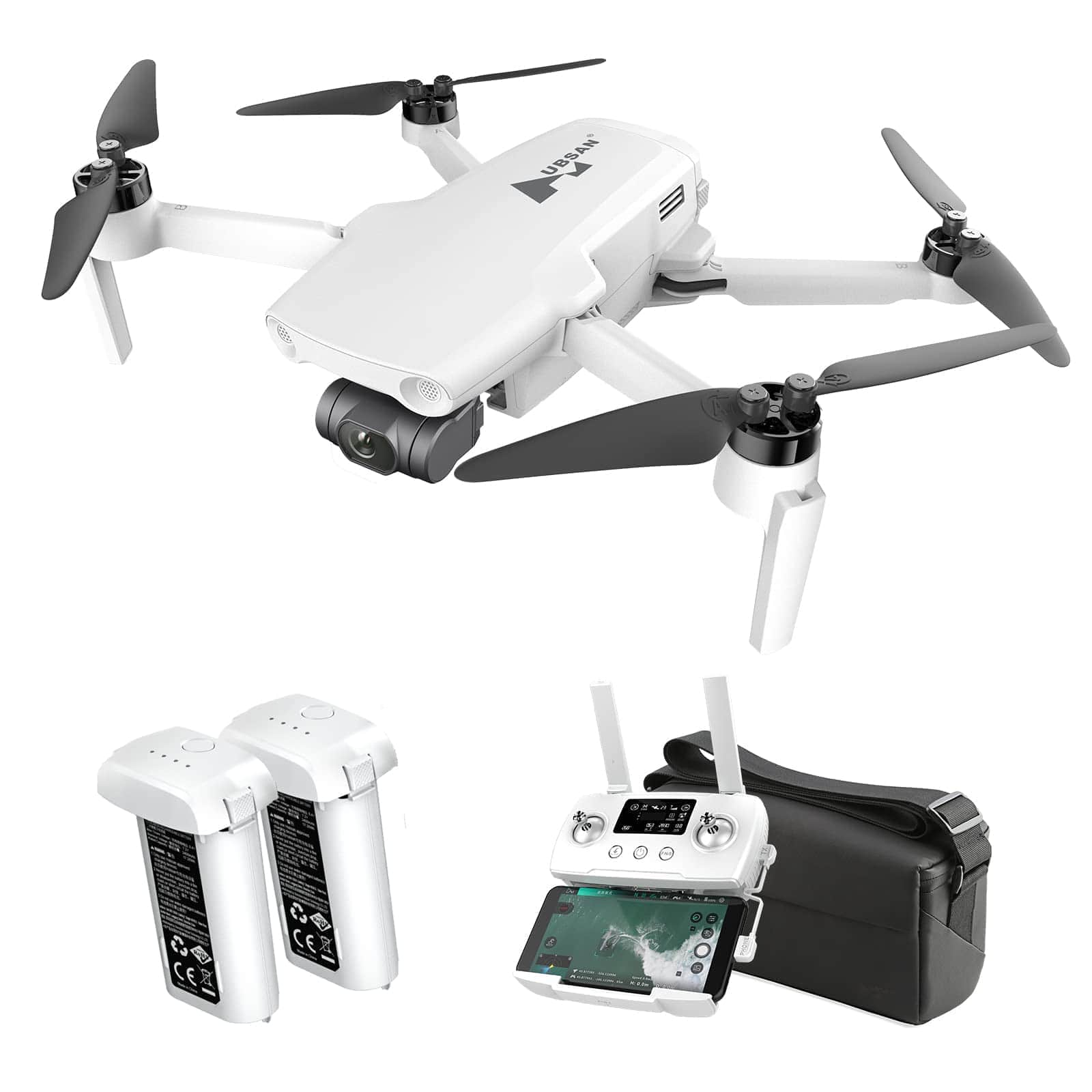 картинка Радиоуправляемый квадрокоптер Hubsan Zino Mini Se (2 батареи) RTF - Zino Mini SE COMBO-2 