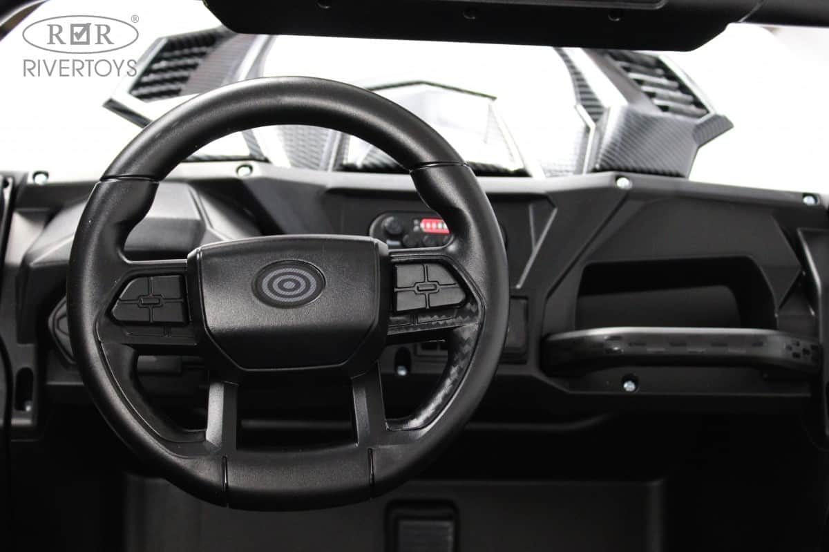 картинка Детский электромобиль K777KK LUX 4WD белый 