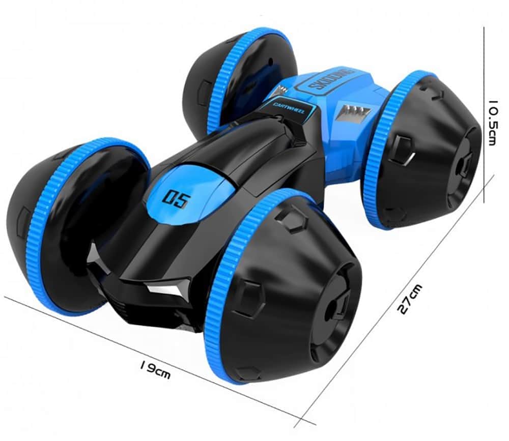 картинка Радиоуправляемая синяя трюковая машина Mekbao Тайфун 2.4G - 5588-613-BLUE 