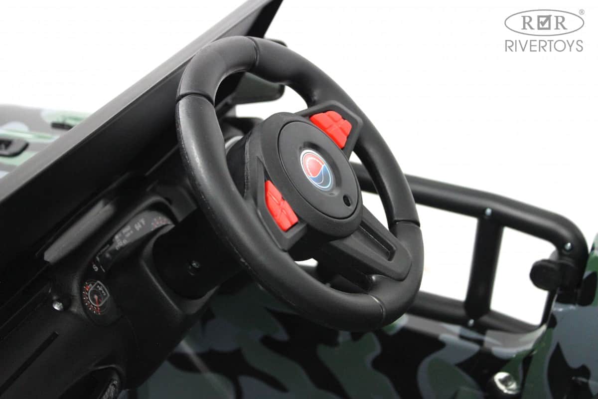 картинка Детский электромобиль T222TT 4WD камуфляж 