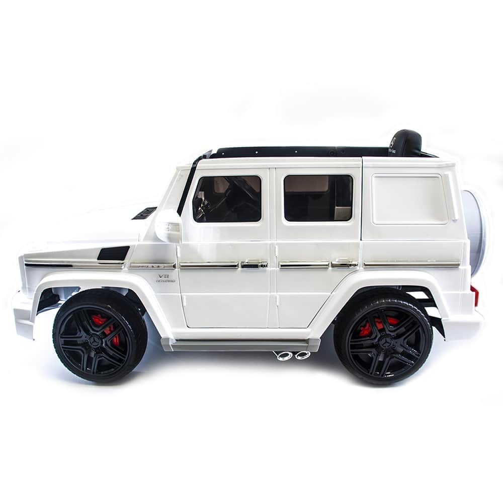 картинка Детский электромобиль Mercedes Benz G63 LUXURY 2.4G - White - HL168-LUX-W 