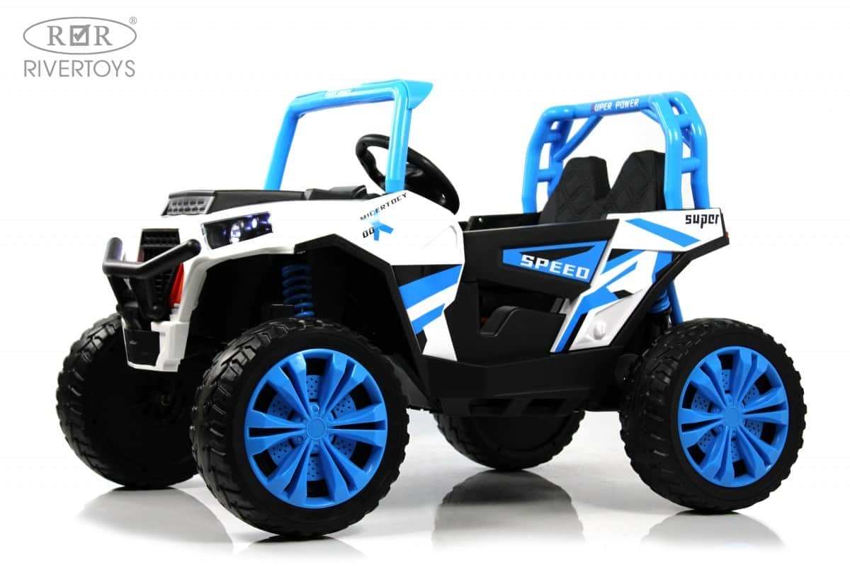 картинка Детский электромобиль F888FF-A 4WD синий 