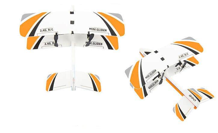 картинка Радиоуправляемый мини планер Mini Glider - CS-990-ORANGE 