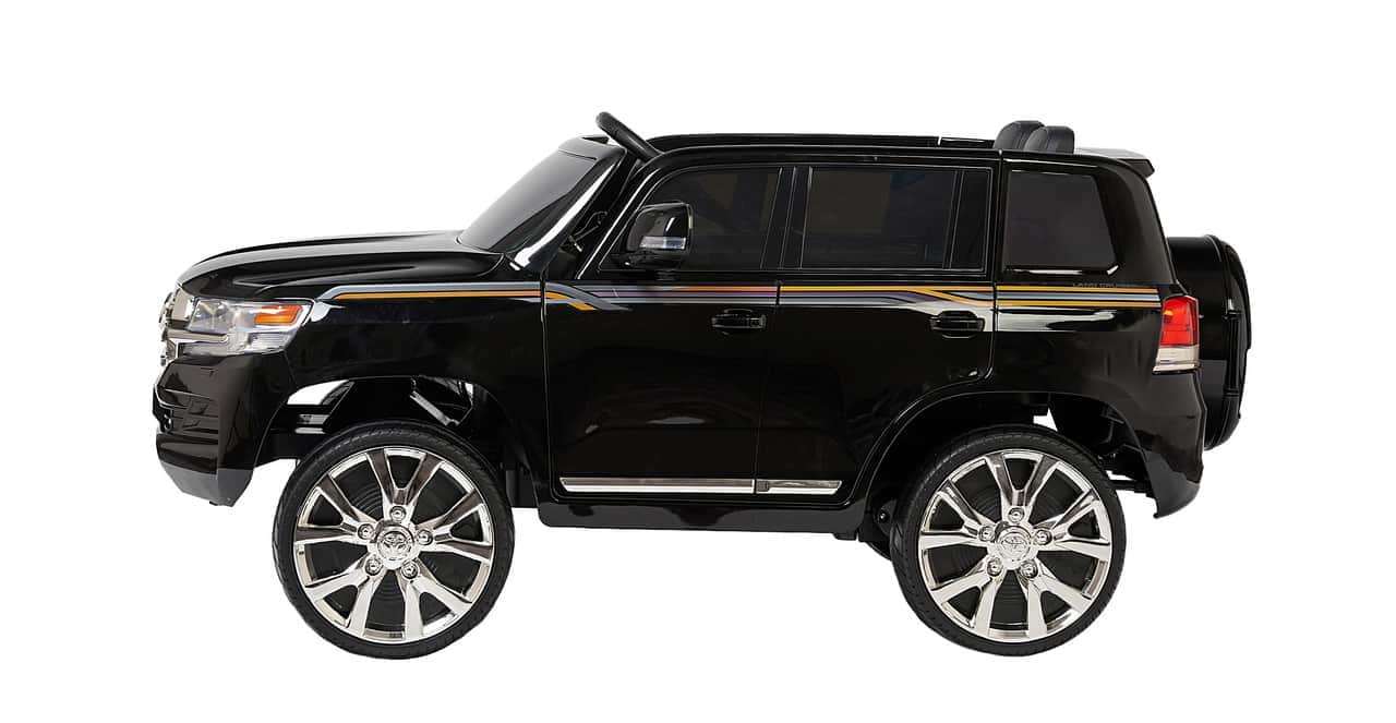 картинка Джип Toyota LC 12V Черный краска 