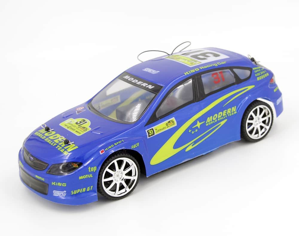 картинка Радиоуправляемый автомобиль для дрифта Subaru Impreza WRC GT Blue 1:14 - 828-1-B 