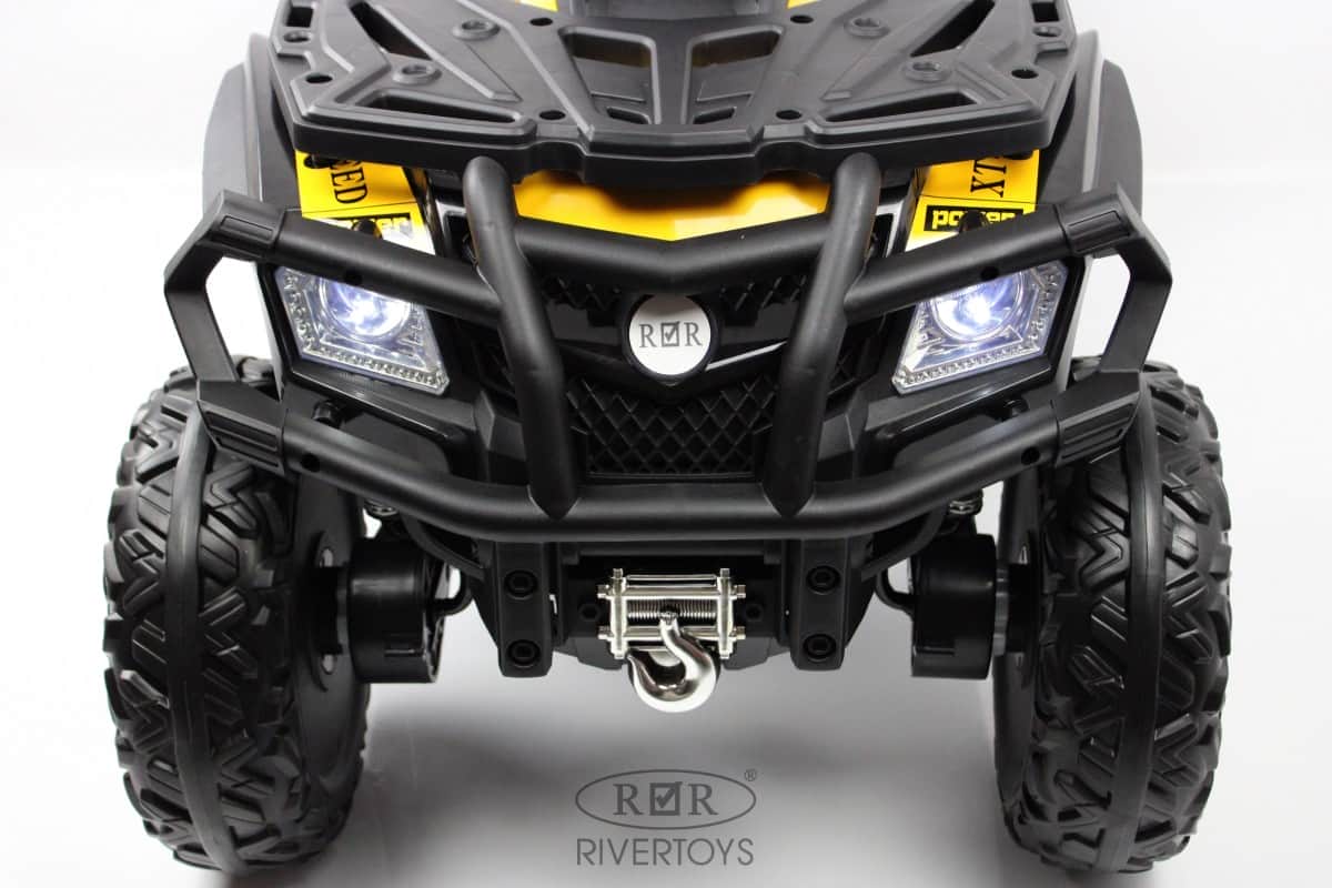 картинка Детский электроквадроцикл T001TT 4WD желтый 