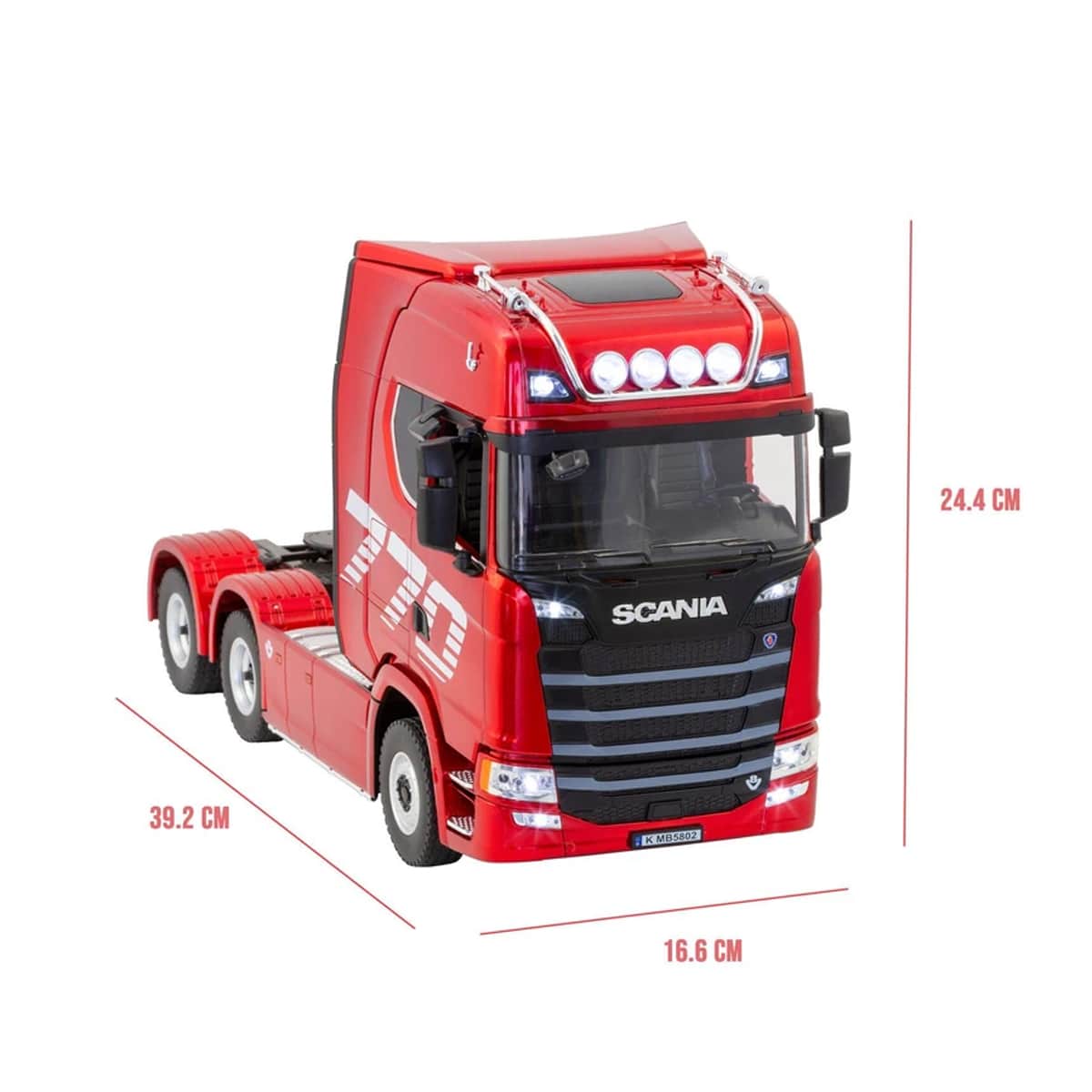 картинка Радиоуправляемый тягач Scania HUINA масштаб 1:18 - HN1501 