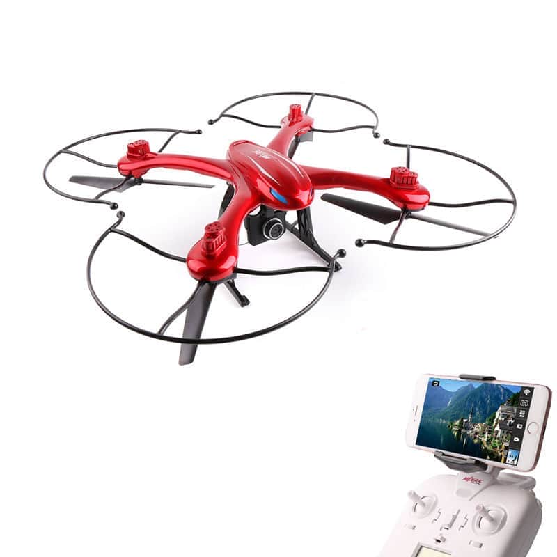 картинка Радиоуправляемый квадрокоптер с HD FPV камерой и барометром MJX X102H 2.4G - X102H-4018 