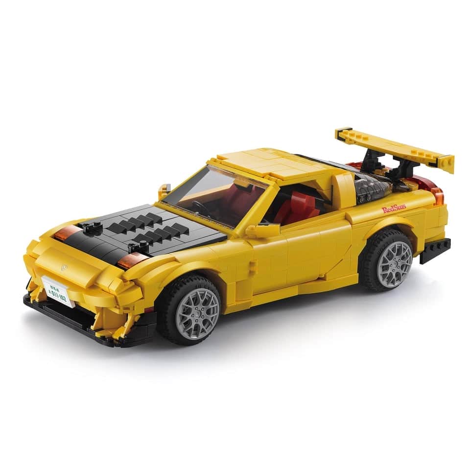 картинка Конструктор CADA Mazda RX-7 FD3S, 1655 деталей - C61023W 