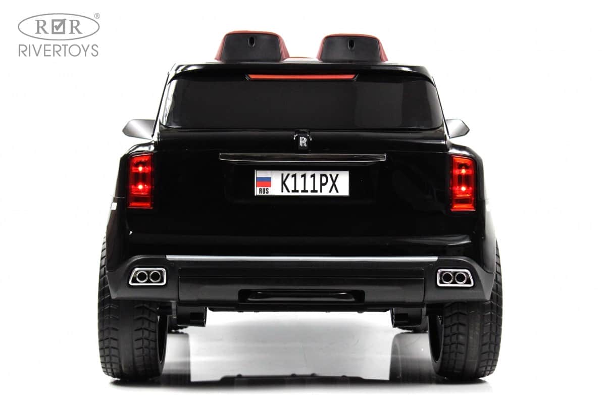 картинка Детский электромобиль K111PX черный глянец 
