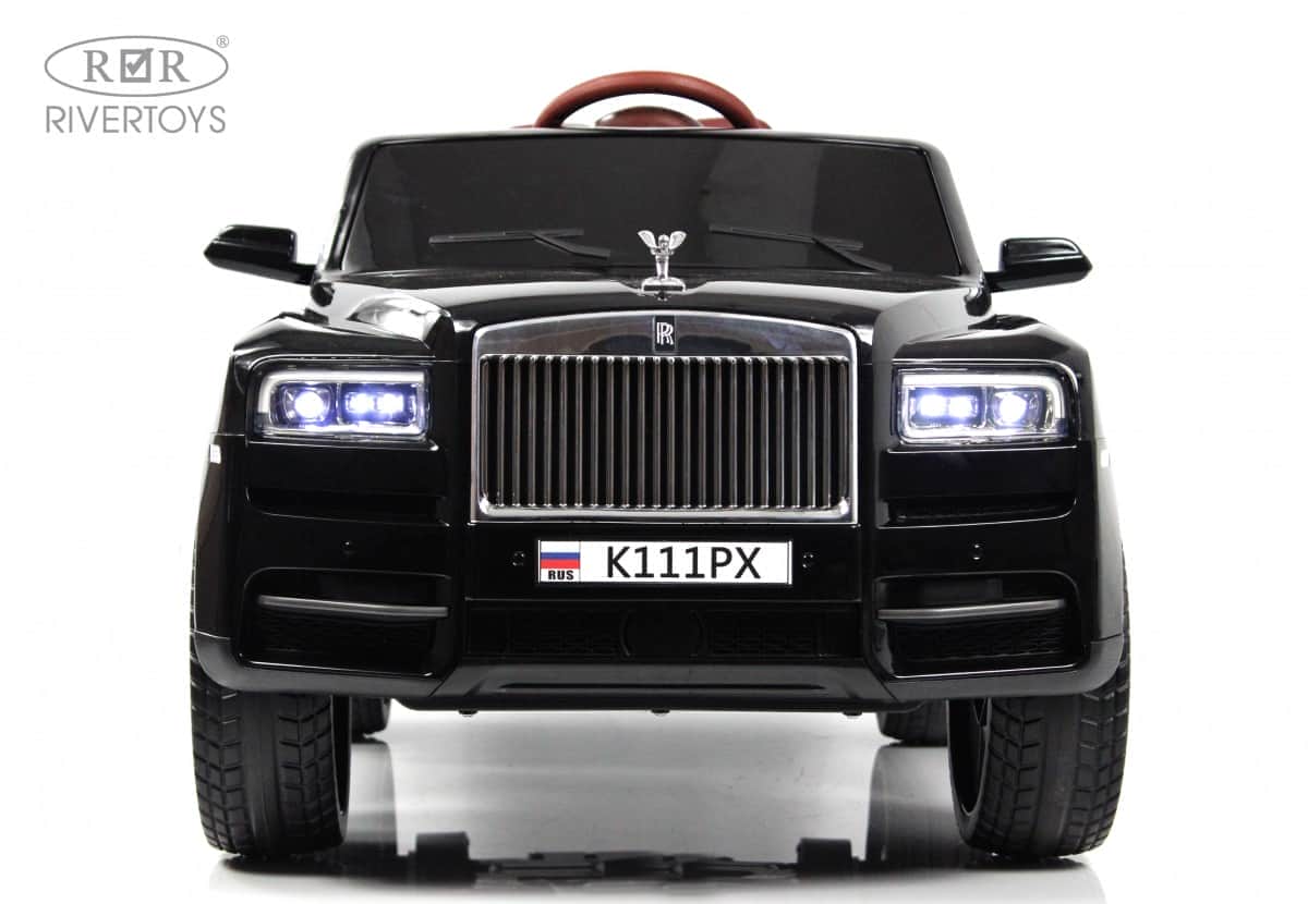 картинка Детский электромобиль K111PX черный глянец 