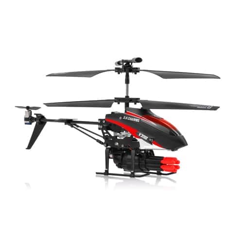 картинка Радиоуправляемый вертолет WLtoys V398 с ракетной установкой и снарядами - V398 