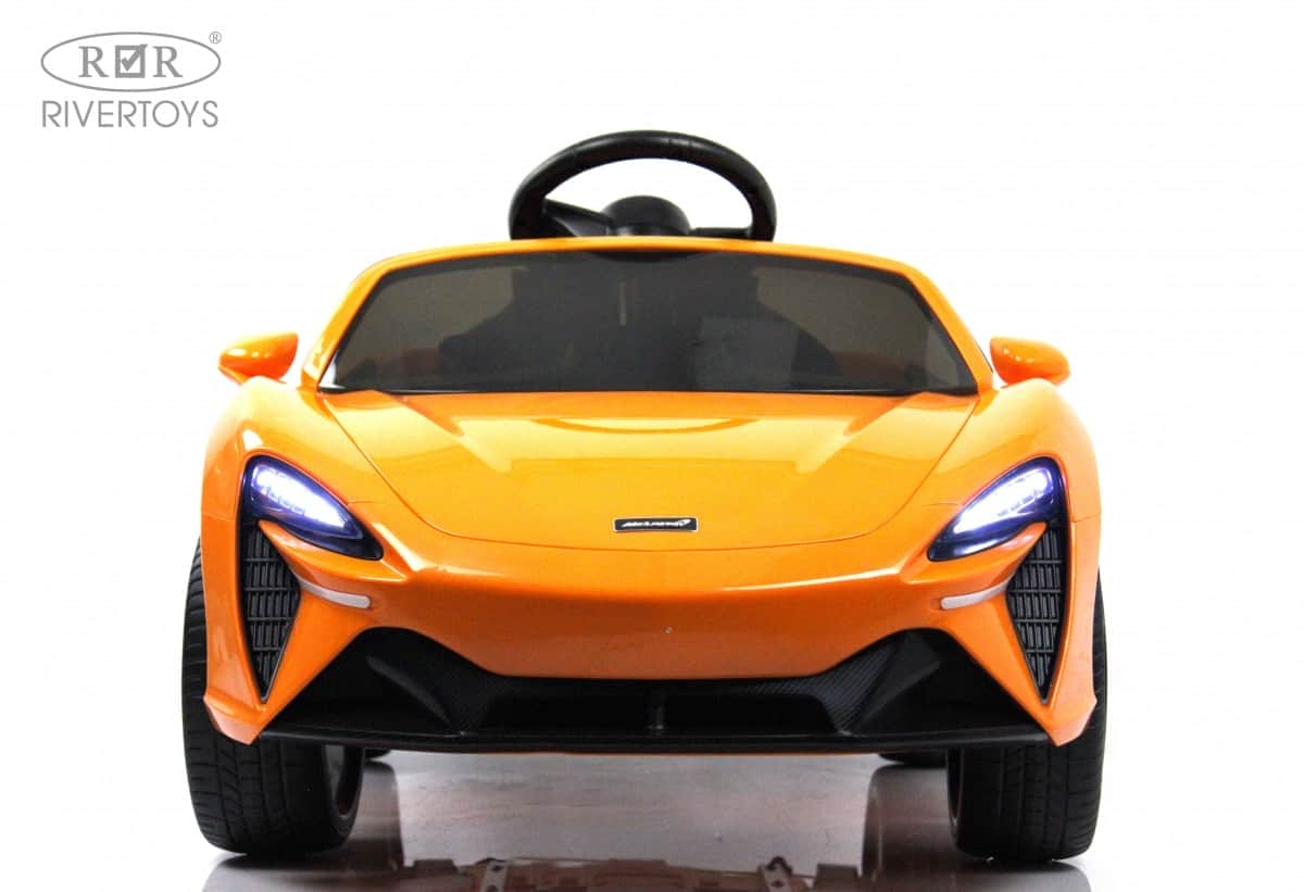 картинка Детский электромобиль McLaren Artura (P888BP) оранжевый 