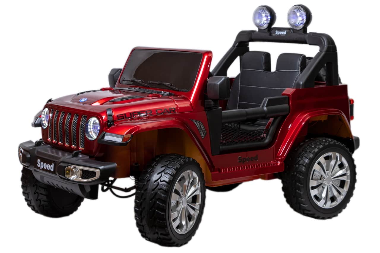 картинка Джип Jeep Rubicon 5016 Красный краска 