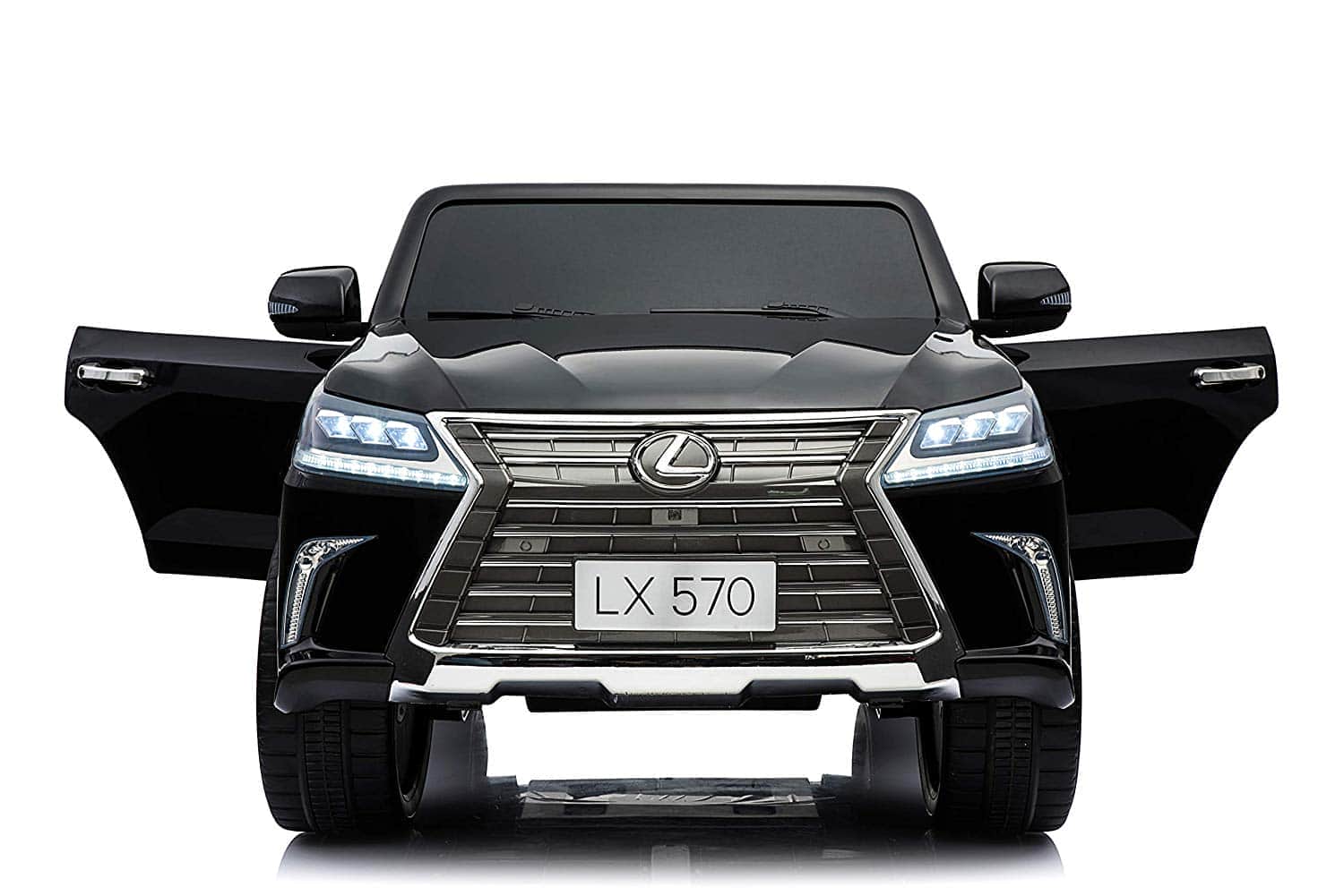 картинка Детский электромобиль Lexus LX570 4WD MP3 - DK-LX570-BLACK-PAINT 