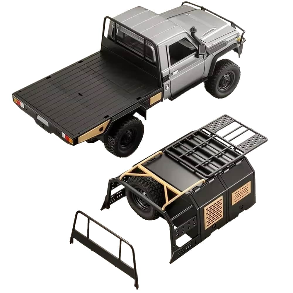 картинка Радиоуправляемый внедорожник Toyota Land Cruiser LC79 4WD 1:12 - MN-82S-BLACK 