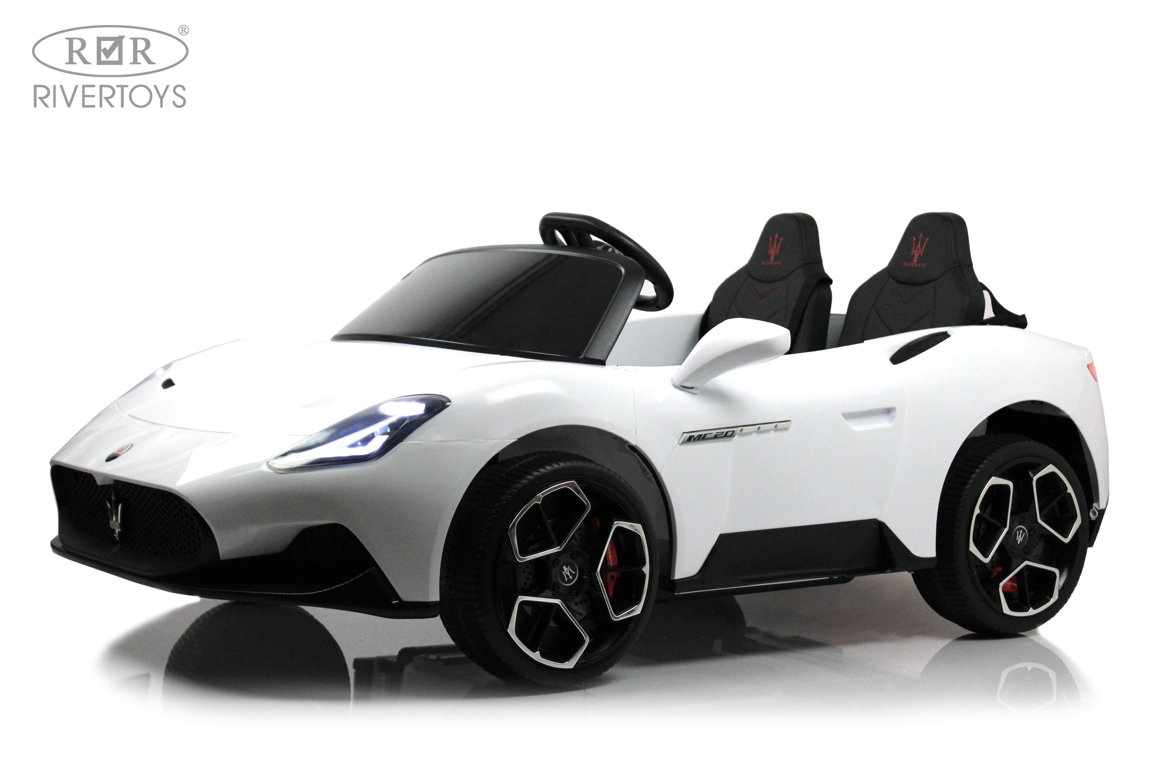 картинка Детский электромобиль Maserati MC20 (P111PP) белый 