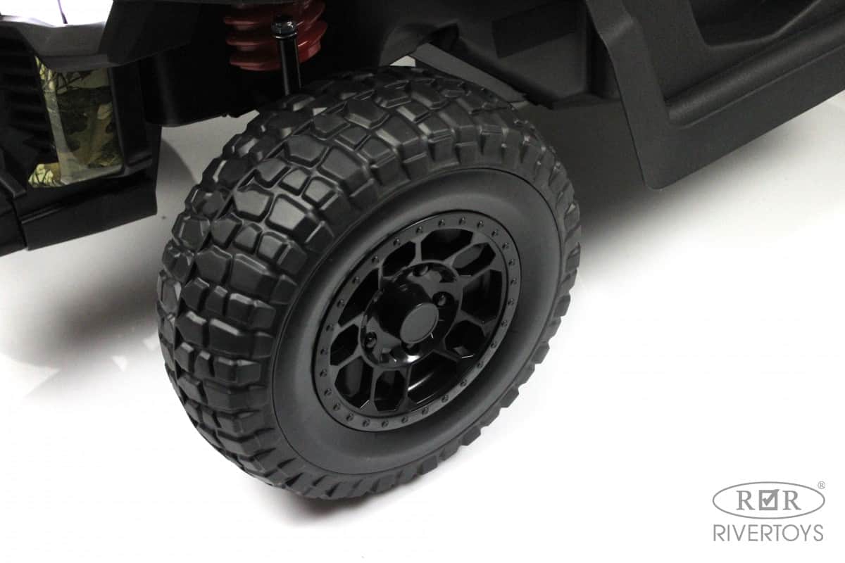 картинка Детский электромобиль P333PP (Buggy) зеленый камуфляж 
