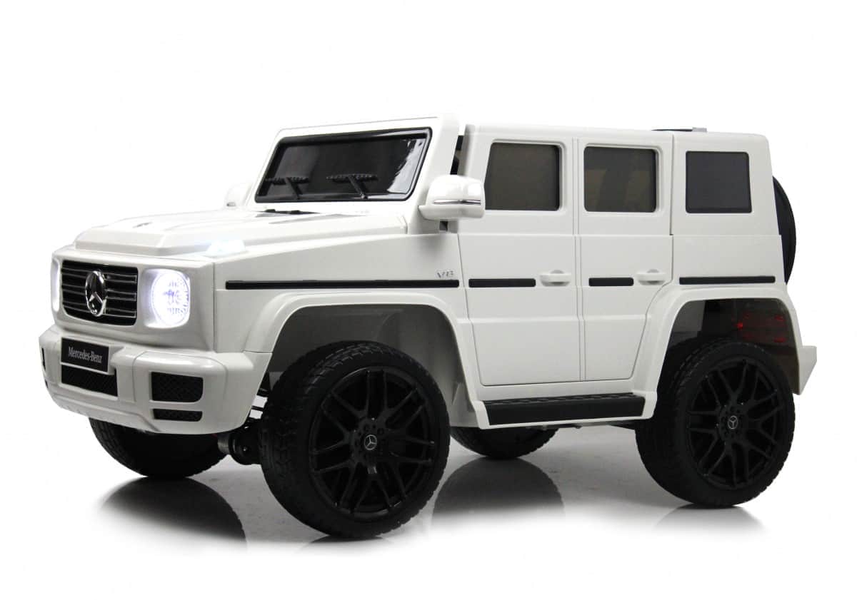картинка Детский электромобиль Mercedes-Benz G500 (E333EE) белый 