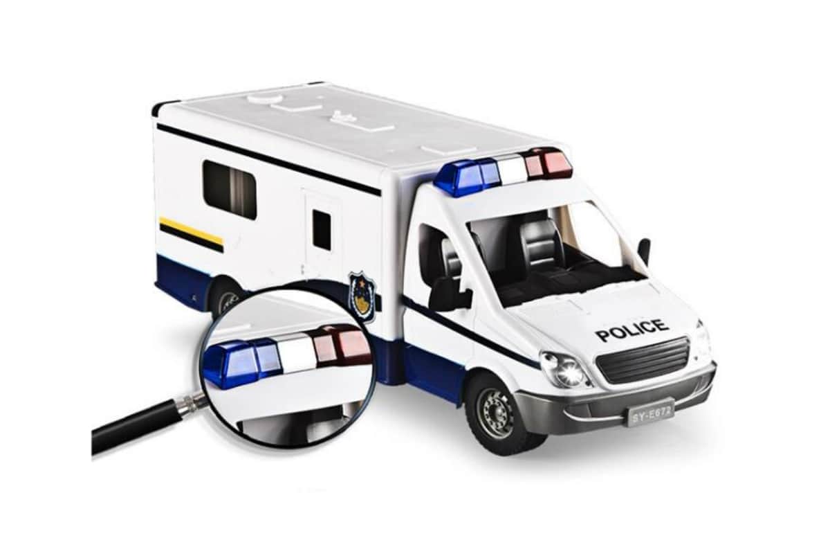 картинка Радиоуправляемый полицейский фургон Double Eagle 2.4G - E672-003 