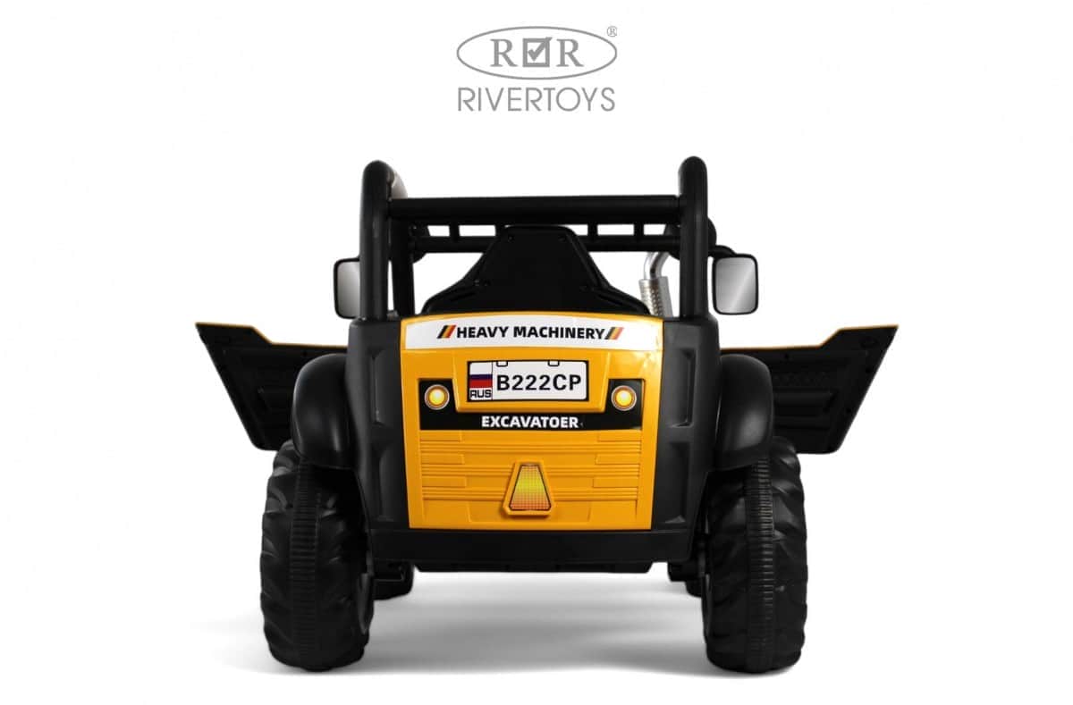 картинка Детский электромобиль B222CP желтый 