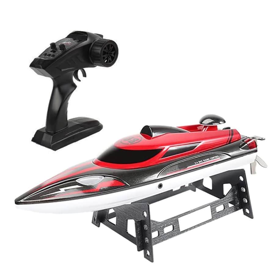 картинка Радиоуправляемый катер Red SpeedBoat (36 см, 25 км/ч, 2.4G) - HJ808-A1 