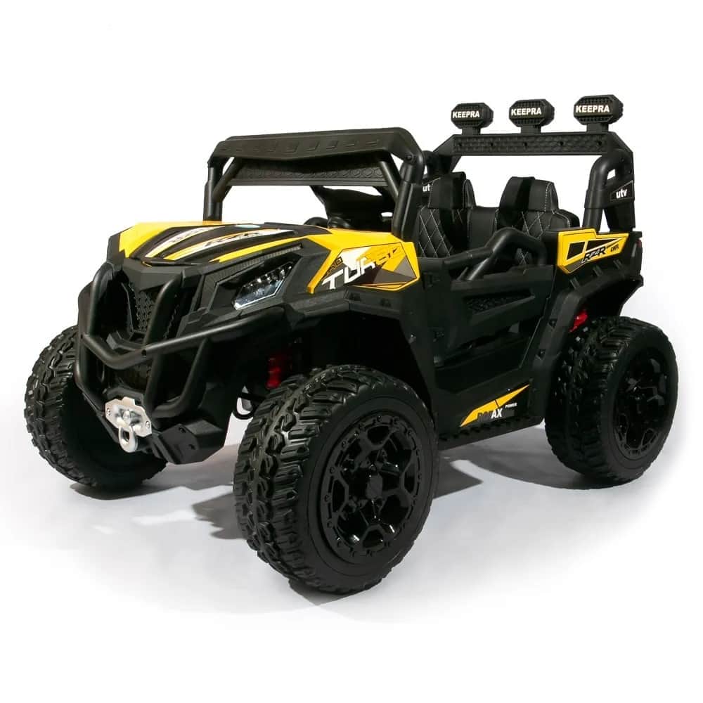 картинка Детский электромобиль Багги (полный привод, EVA, 12V) - HC-301-4WD-YELLOW 