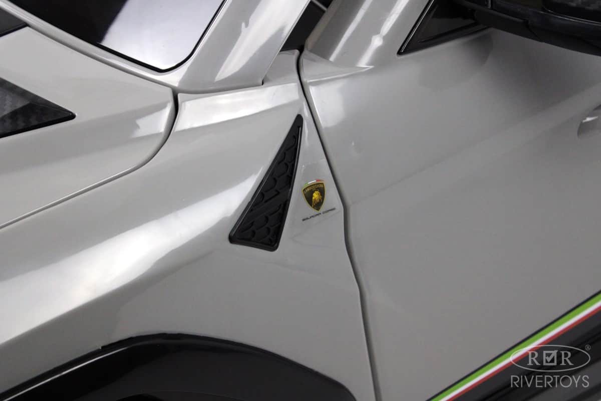 картинка Детский электромобиль Lamborghini Urus (E777EE) серый 