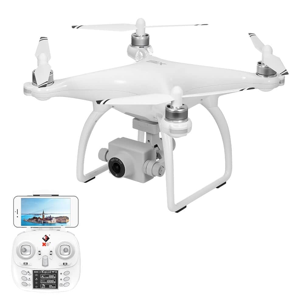 картинка Квадрокоптер XK X1 FPV GPS c HD камерой 4K 5G и подвесом - XK-X1S-4K 