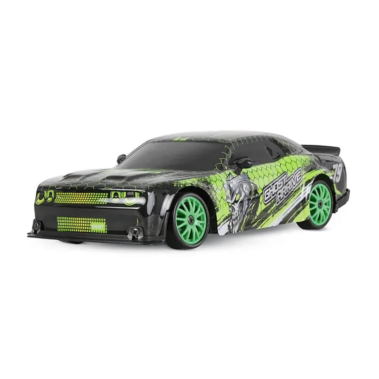 картинка Радиоуправляемая машина для дрифта Dodge (19 см, 15 км/ч, сменные колеса, фишки) - SC24A25 