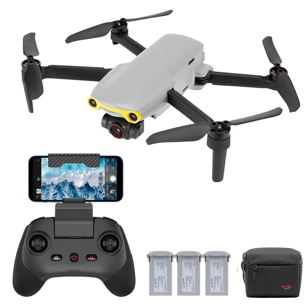 картинка Квадрокоптер Autel Robotics EVO NANO+ Grey Premium (3 батареи) RTF - EVO-NANO-PLUS-GREY-COMBO3 
