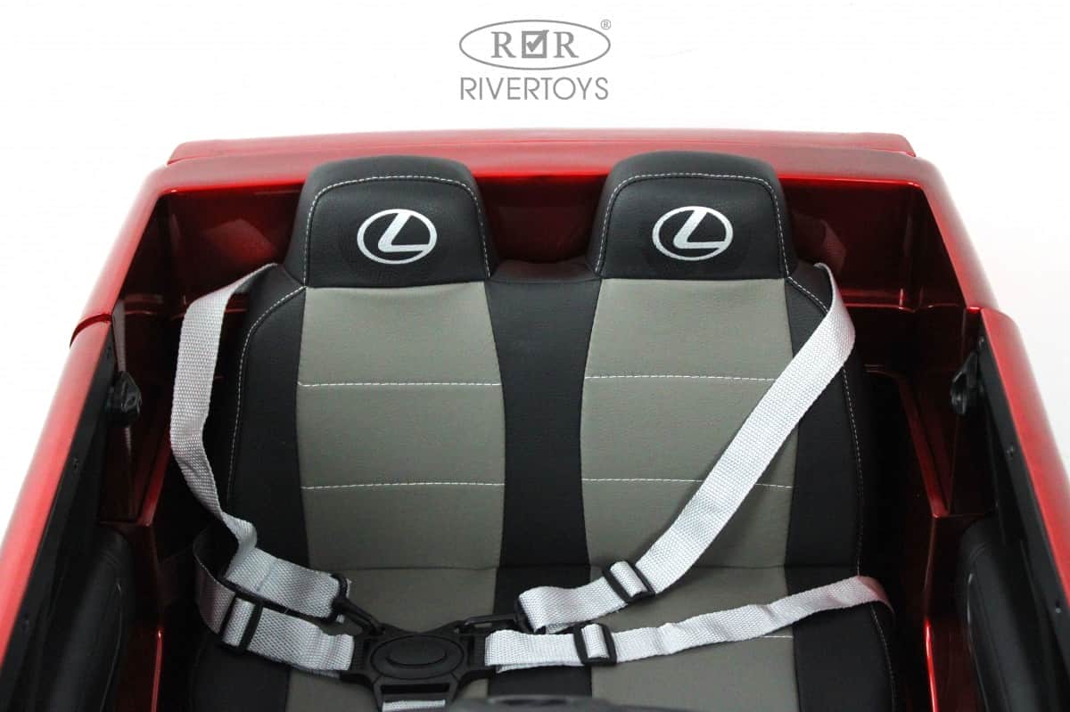 картинка Детский электромобиль Lexus 570 (E555EE) красный глянец 