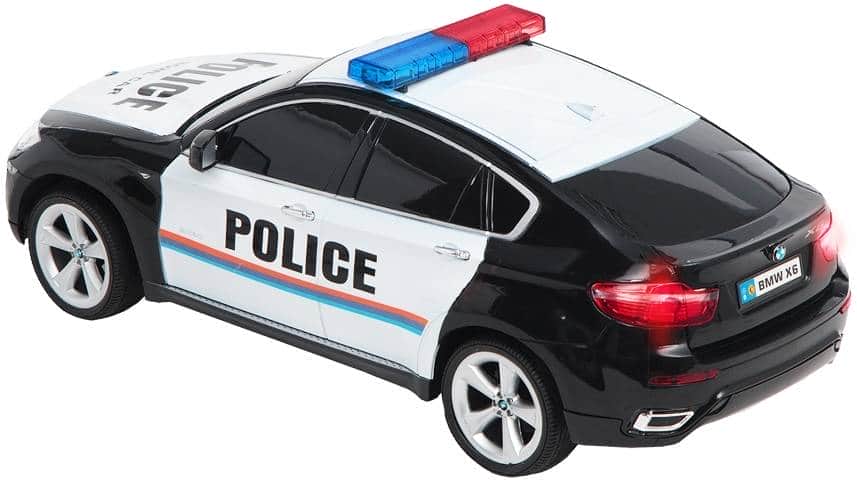 картинка Радиоуправляемая машина GK Racer BMW X6 POLICE масштаб 1:14 - 866-1401PB-BLACK 