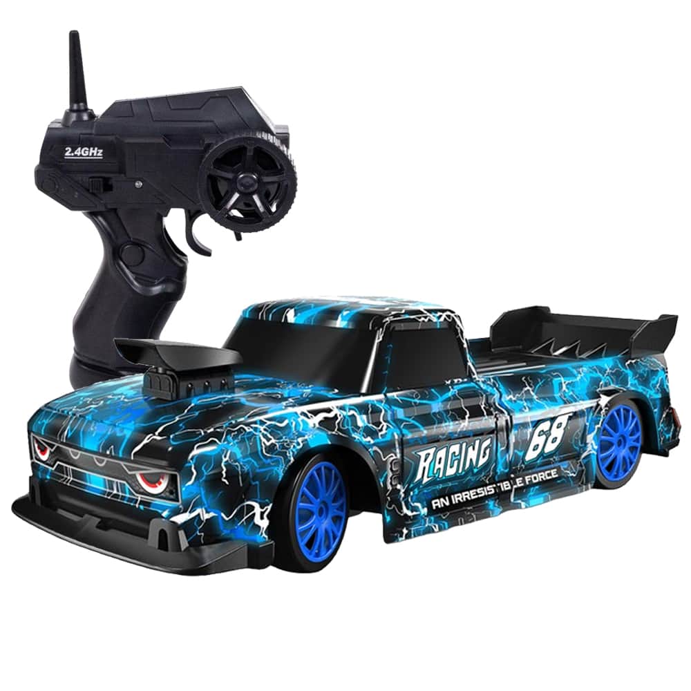 картинка Радиоуправляемая машина для дрифта Ford F150 (19 см, 15 км/ч, сменные колеса, фишки) - SC24A23 
