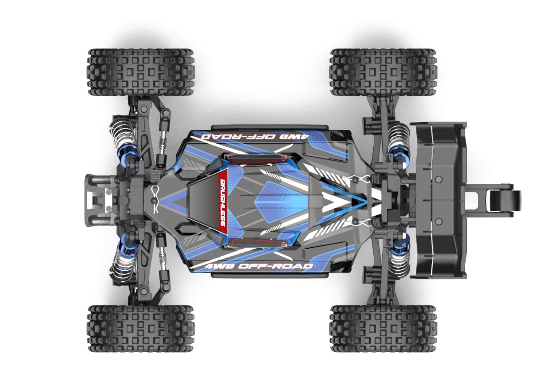 картинка Радиоуправляемая багги MJX Hyper Go 4WD Brushless Buggy 1:16 - MJX-16207 